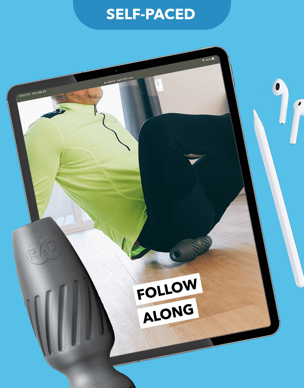 Helix How-to Video Series, foam roller video tutorials