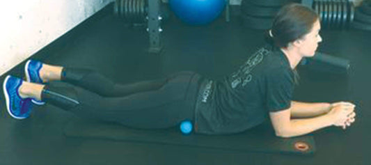 Glutes muscles release 