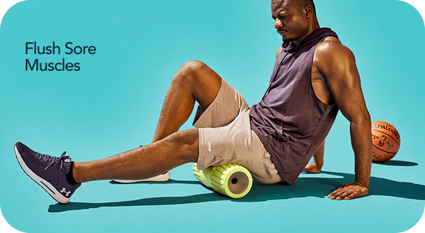 Extra Firm Compact Foam Roller for Back, IT Bands & Legs - RAD Axle ...