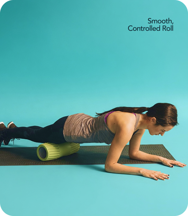 Extra Firm Compact Foam Roller for Back, IT Bands & Legs - RAD Axle ...