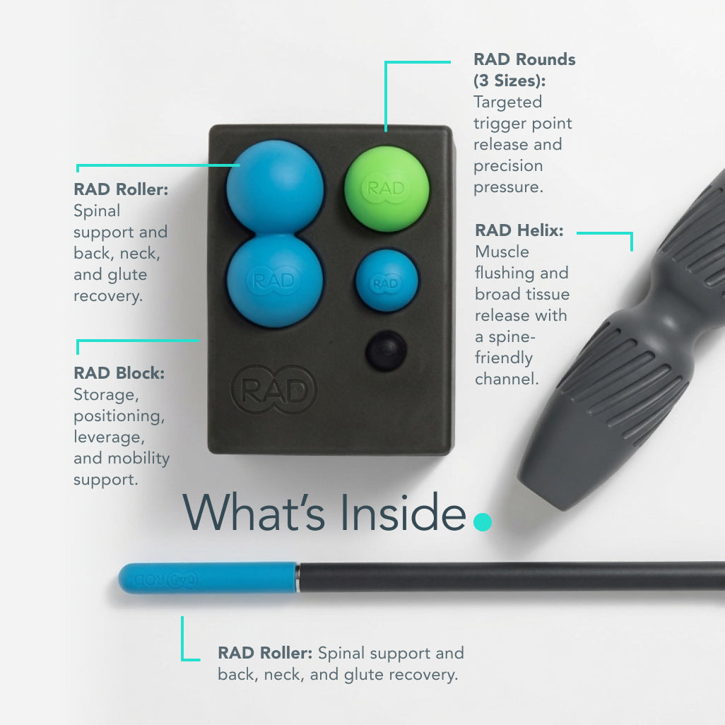 All self-massage tools | Massage balls and rollers | RAD Roller