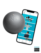 centre, soft massage ball by rad, organic silicone, latex and bpa free, rad mobile app