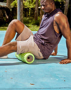 axle foam roller for golfers