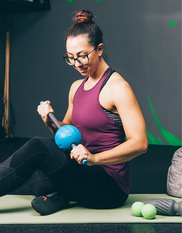 Muscle Shearing Kit, massage ball and massage stick