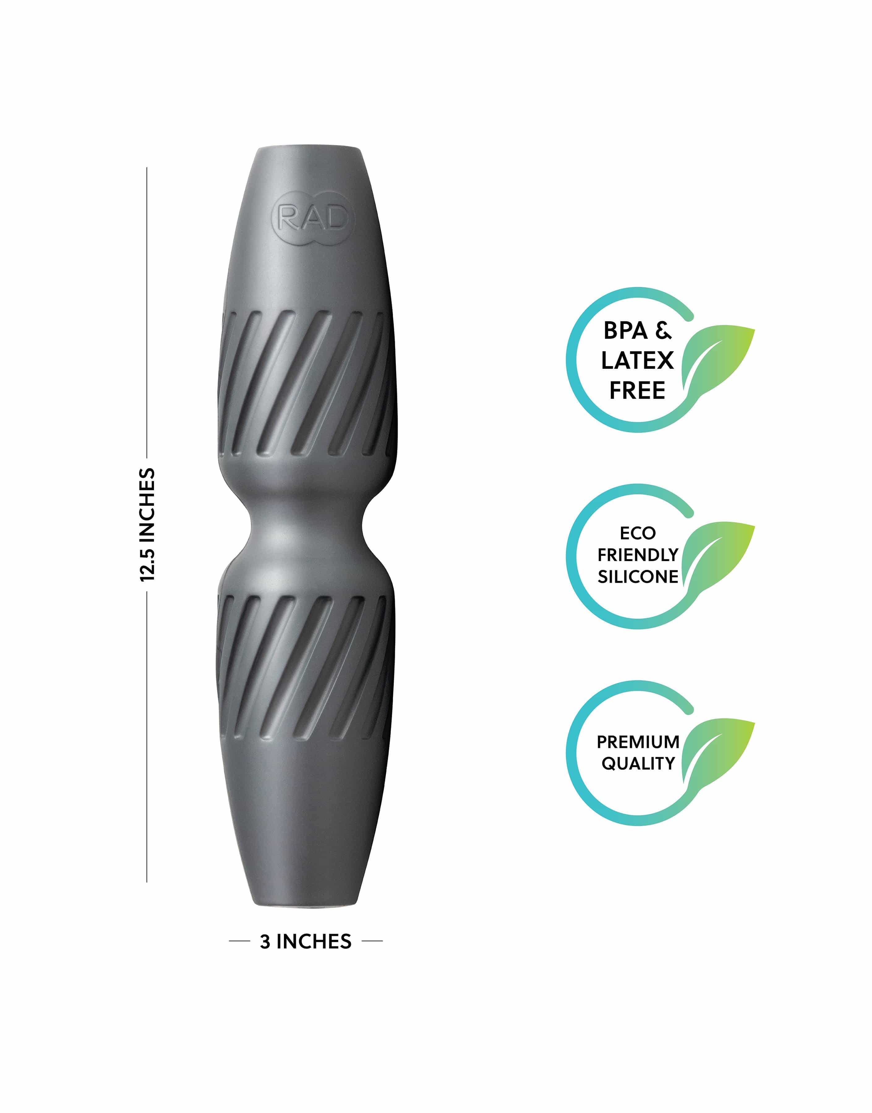 helix massage roller, firm foam roller, eco friendly silicon, bpa and latex free, premium quality foam roller