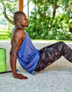 helix massage roller, firm foam roller, eco friendly silicon, bpa and latex free, premium quality foam roller on quads