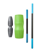 Warm-Up Bundle, pre work out kit for warm up, foam roller and massage sticks