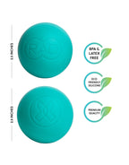recover rounds massage balls, eco friendly silicone balls, bpa and latex free massage balls