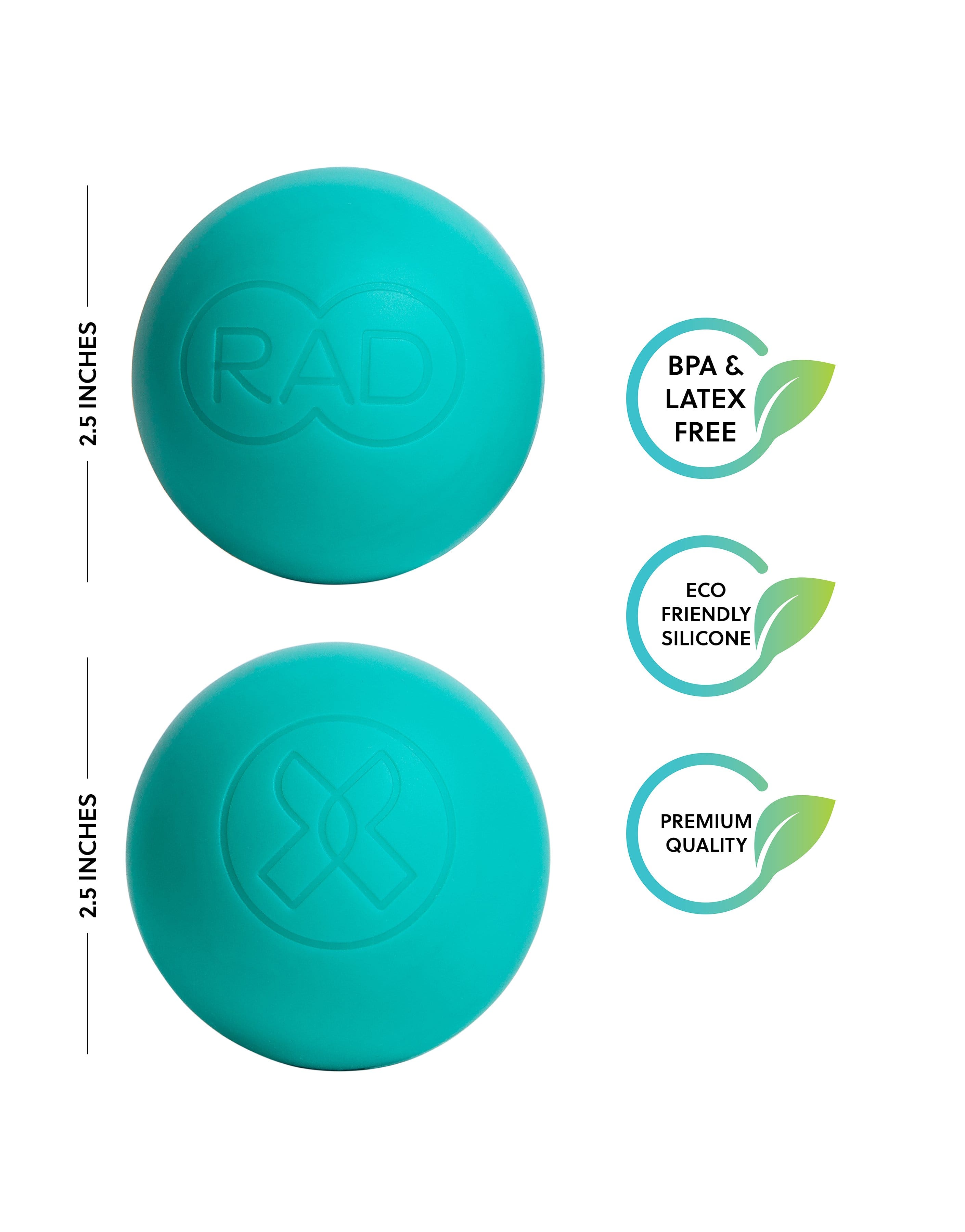 recover rounds massage balls, eco friendly silicone balls, bpa and latex free massage balls