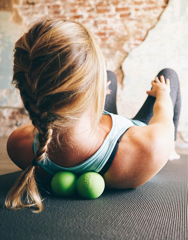 roller, double peanut roller , massage roller